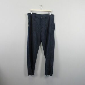 Shockoe Atelier Mens Dark Wash Denim Jeans Size 38 Straight Made in USA Cotton